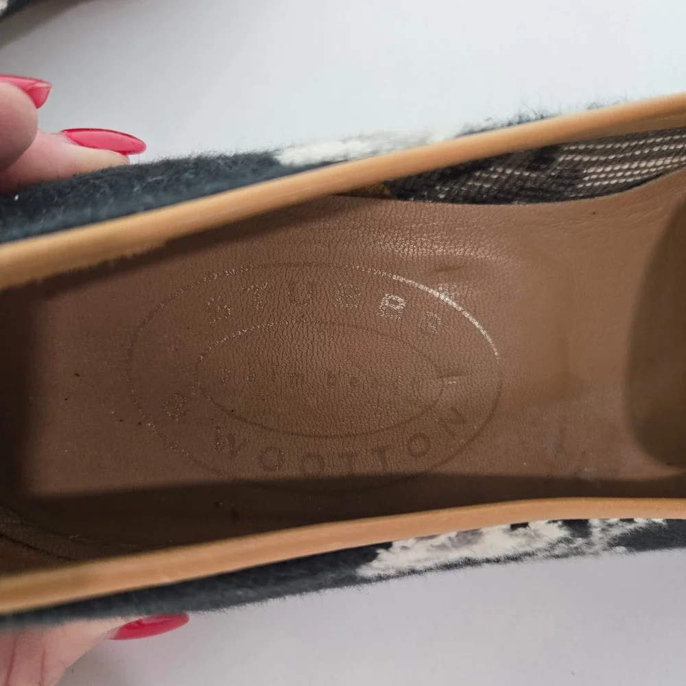Stubbs & Wootton Loafers Size 11 Black Needlepoint Skull Crossbones  #1166